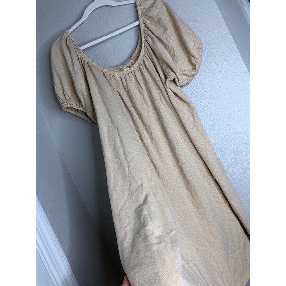 American Eagle Cream Off The Shoulder Swing Dress Sz XXL - Picture 2 of 5